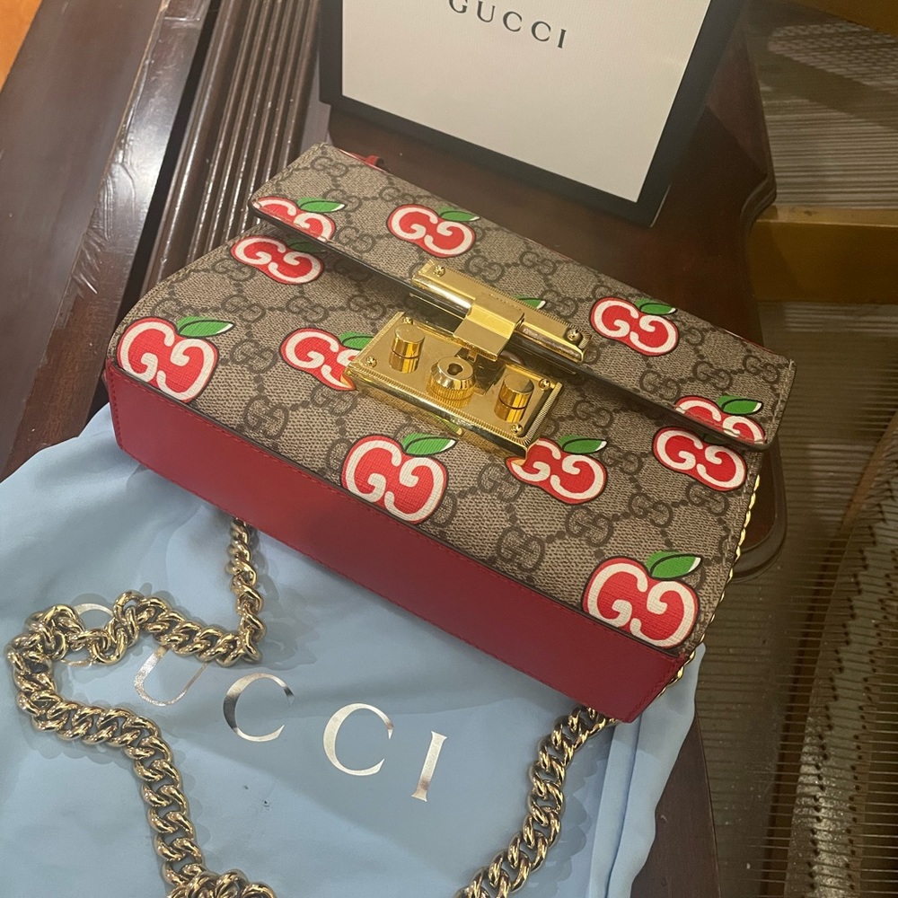 Gucci Apple Supreme Purse
